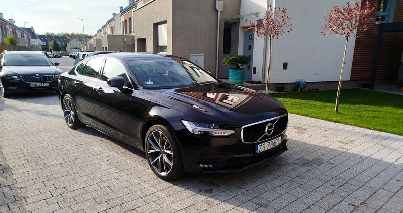 volvo s90 Volvo S90 cena 145000 przebieg: 36000, rok produkcji 2019 z Szczecin